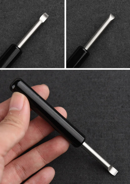 Metal Watch Opener Pry Knife — Adjustable Back Case Cover Remover and Screw Tool for Watchmaker Battery Change and Repair