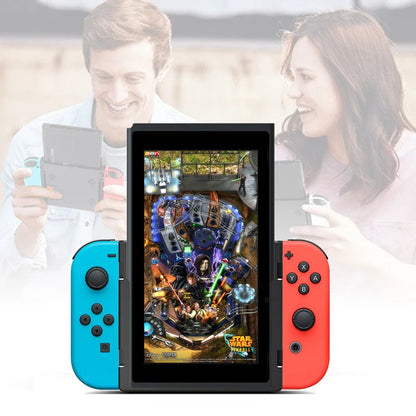 Portrait Flip Grip for Nintendo Switch & OLED – Vertical Mode Handheld Accessory with Joy-Con Grip Stand