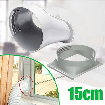 150mm Portable AC Exhaust Hose Connector – Replacement Duct Interface & Window Adapter for Air Conditioner Units