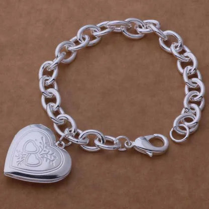 925 Sterling Silver Bead Bracelet – High-Quality Romantic Chain for Women, Fashion Jewelry Gift for Engagement, Party & Wedding