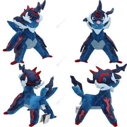 Anime Shiny Pokémon Plush Toys — Charizard, Mega Evolution X, Articuno & Lucario Stuffed Dolls Christmas Gift for Kids