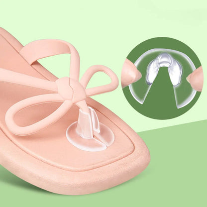 Invisible Flip-Flop Gel Pads – Anti-Slip, Anti-Wear Foot Cushions & Toe Separators for Men and Women