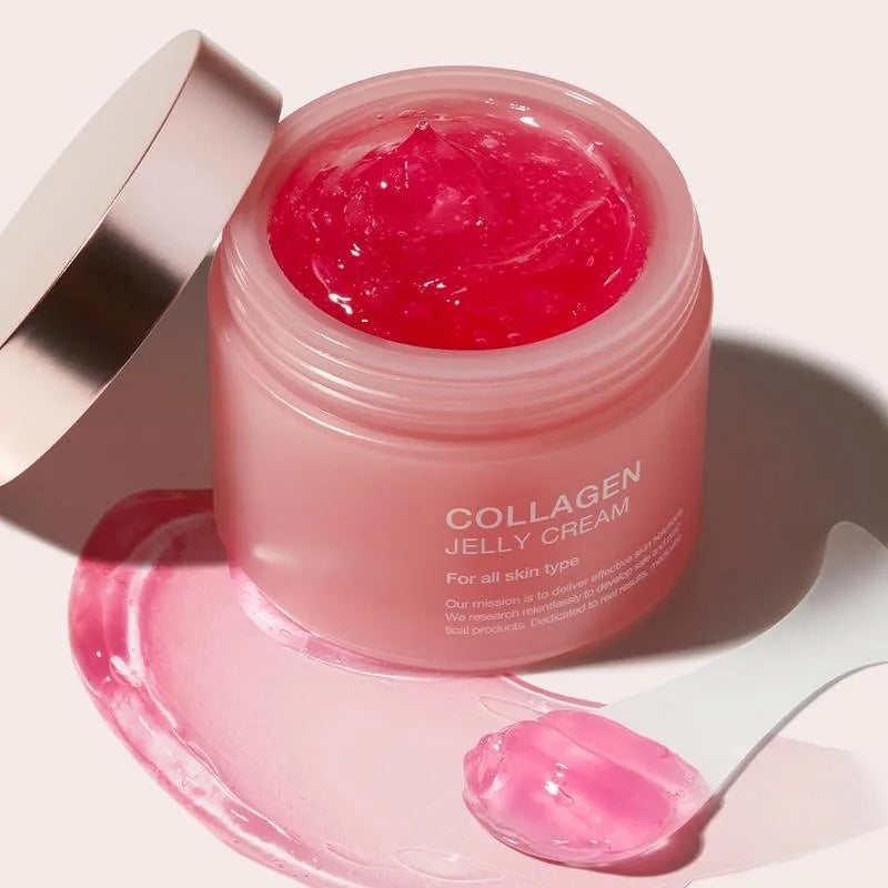 24H Glow & Lifted Collagen Jelly Cream – Niacinamide & Hydrolyzed Collagen for Skin Barrier Strengthening & Moisturizing