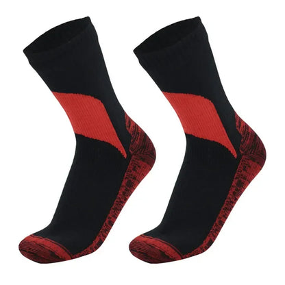 Waterproof Hiking Socks – Breathable Outdoor Winter Socks for Wading, Camping, Skiing, and Snow Riding