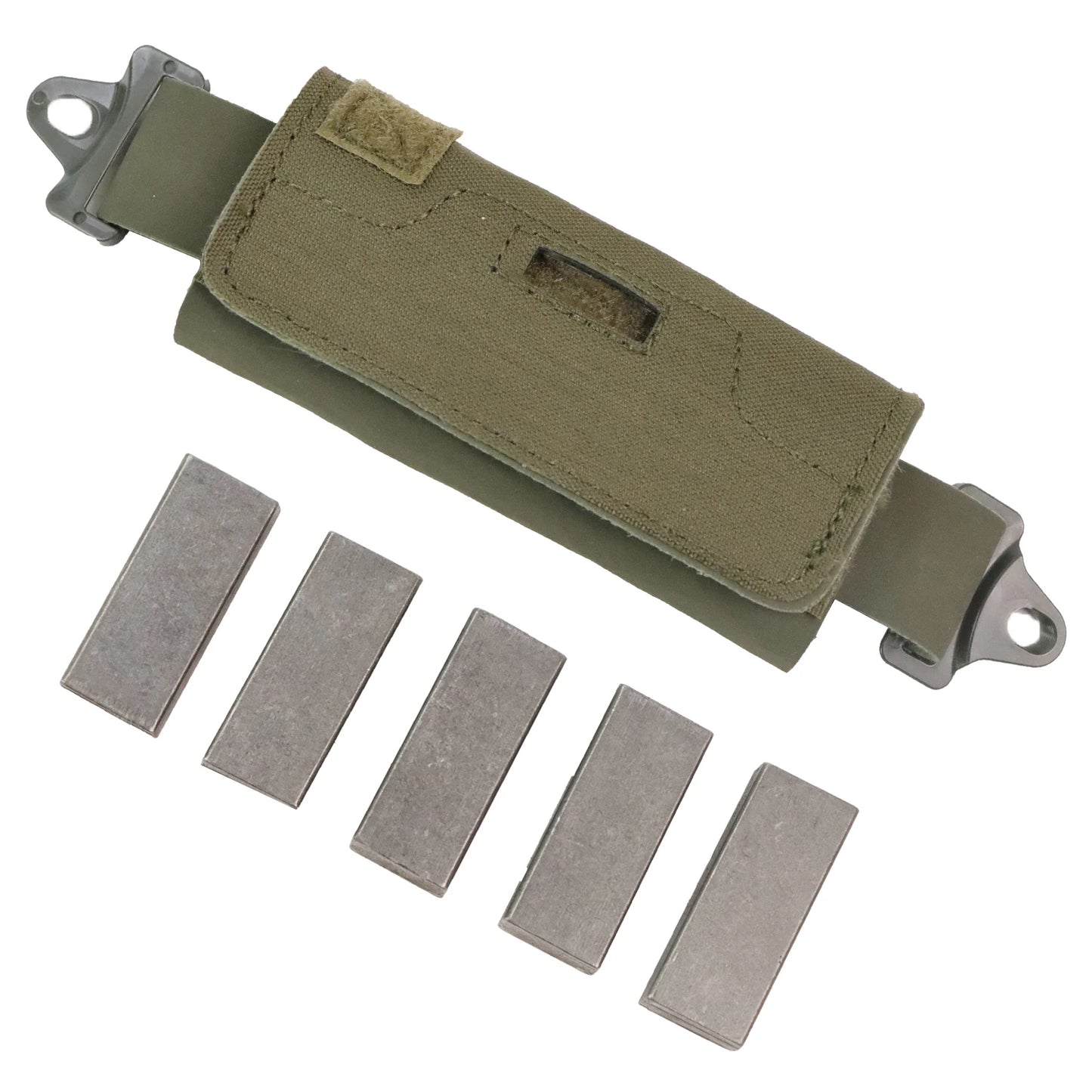 BOOIU Tactical Helmet Counterweight Bag – Balance Kit with 5 Counter Blocks for OPS FAST PJ MH Helmets