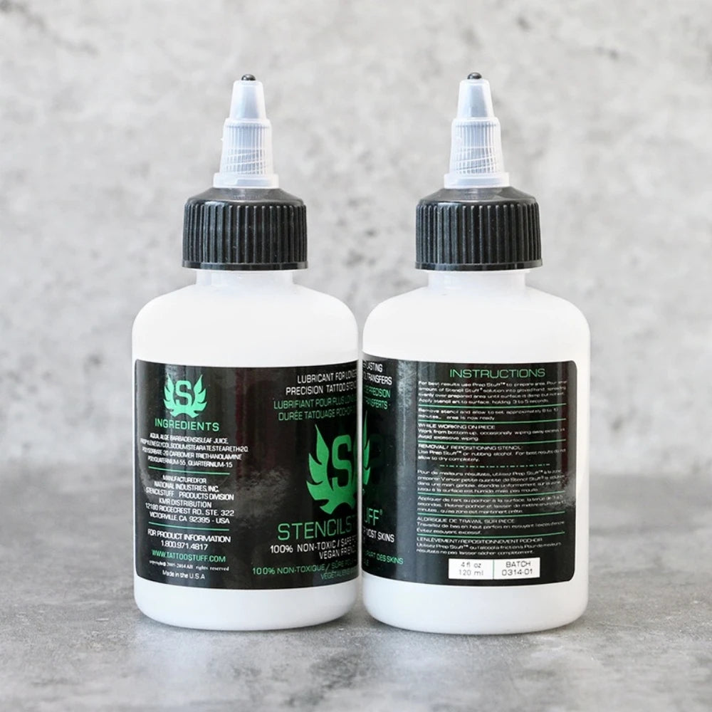 Professional Tattoo Stencil Transfer Gel (30/120/250ML) – Thermal Copier Transfer Solution Cream for Tattoo Ink Application