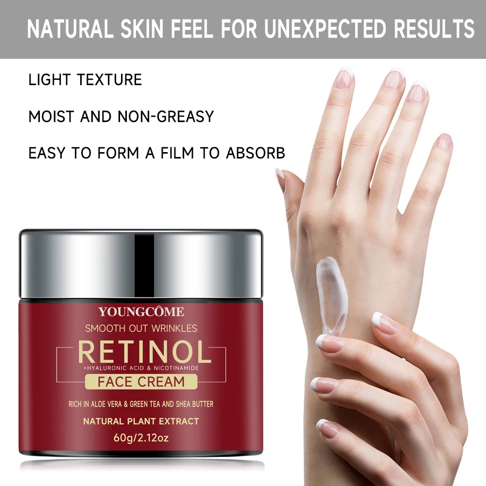 Retinol Lifting & Firming Cream – Repairing, Moisturizing & Anti-Aging Skin Care for a Brightened Complexion
