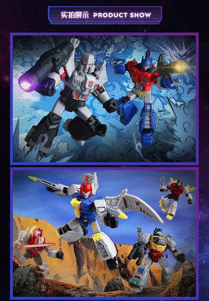 Original Blokees DIY Transformation Building Blocks – Optimus Prime, Megatron & Bumblebee Movable Figures Blind Box Kids Toy Collection