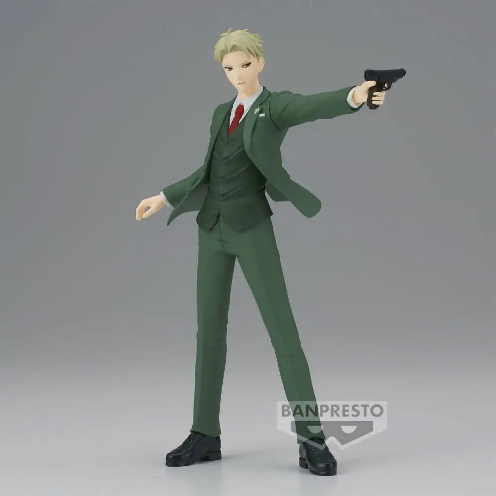 Original BANPRESTO Vibration Stars Loid & Yor Forger Figures – SPYxFAMILY Anime Model, Genuine Boxed Toy