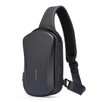 MarkRyden Ratio Arc Mini — Hard-Shell Waterproof Daily Crossbody Bag with USB Charging Port