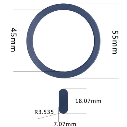 1pc/3pc MagSafe Magnetic Plate Ring – Universal Metal Sticker for Wireless Charging, Metal Plate Sheet for Car Holder