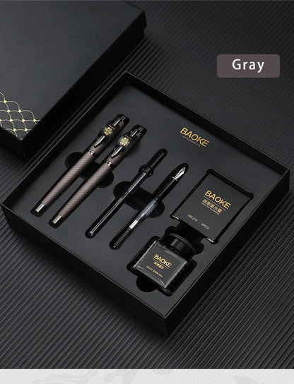 BAOKE T18 Luxury Fountain Pen & Roller Pen Set – Exquisite Gift Set