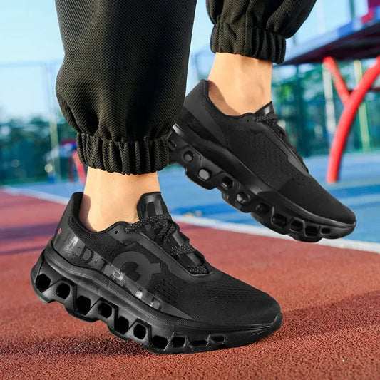 Men's Sports Shoes – Luxury Casual Mesh Running Sneakers, Lightweight Platform Basketball & Walking Shoes for Summer