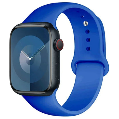 Silicone Sport Band for Apple Watch — Fits Ultra 2/3 & Series 11–SE (40–49mm)
