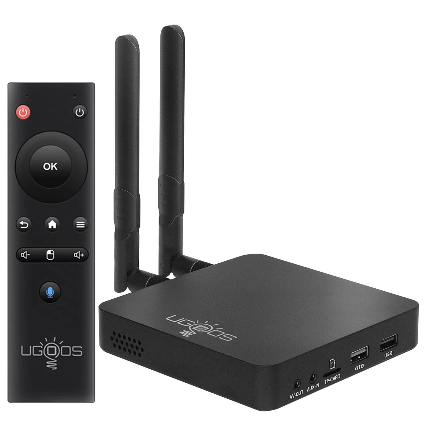 Ugoos AM6B Plus Android 9 Smart TV Box - Amlogic S922X-J, 4GB DDR4, 32GB, WiFi 6, 4K, BT5.0