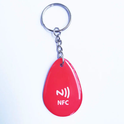 Instagram NFC Epoxy Key Tag – 13.56MHz RFID Proximity Keychain to Increase Followers