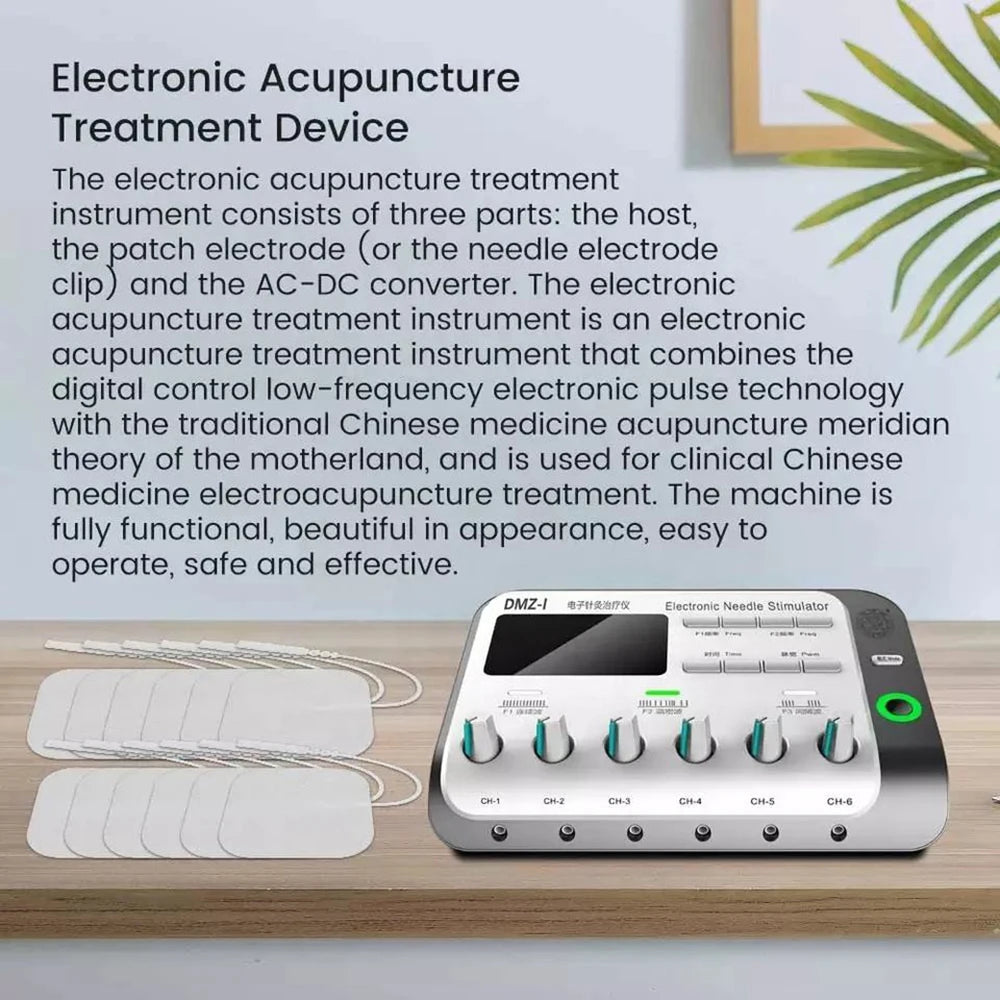 TENS Acupuncture Muscle Stimulator – Neuromuscular Massager for Pain Relief & Acupoint Stimulation, Home Use