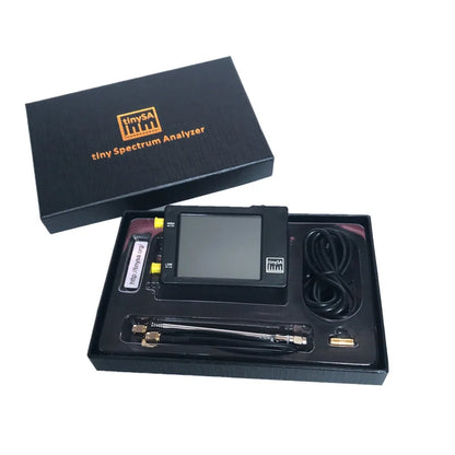 Original Hugen TinySA Spectrum Analyzer – 2.8-Inch Display, 100kHz to 960MHz, Handheld with ESD Protection