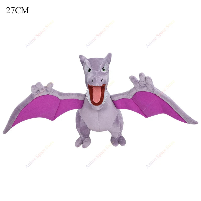 Anime Shiny Pokémon Plush Toys — Charizard, Mega Evolution X, Articuno & Lucario Stuffed Dolls Christmas Gift for Kids