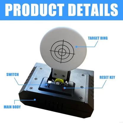 R6FE Dry Fire Laser Shooting Target — Accuracy & Speed Trainer with Real-Time Feedback and Multiple Precision Modes