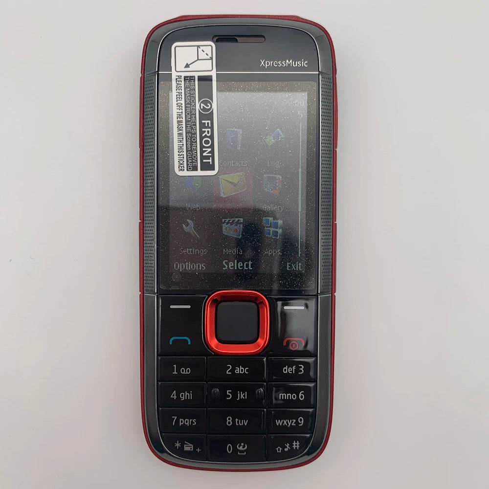 Original Unlocked Nokia 5130 XpressMusic – 2G Mobile Phone with Russian, Arabic, Hebrew & English Keyboard