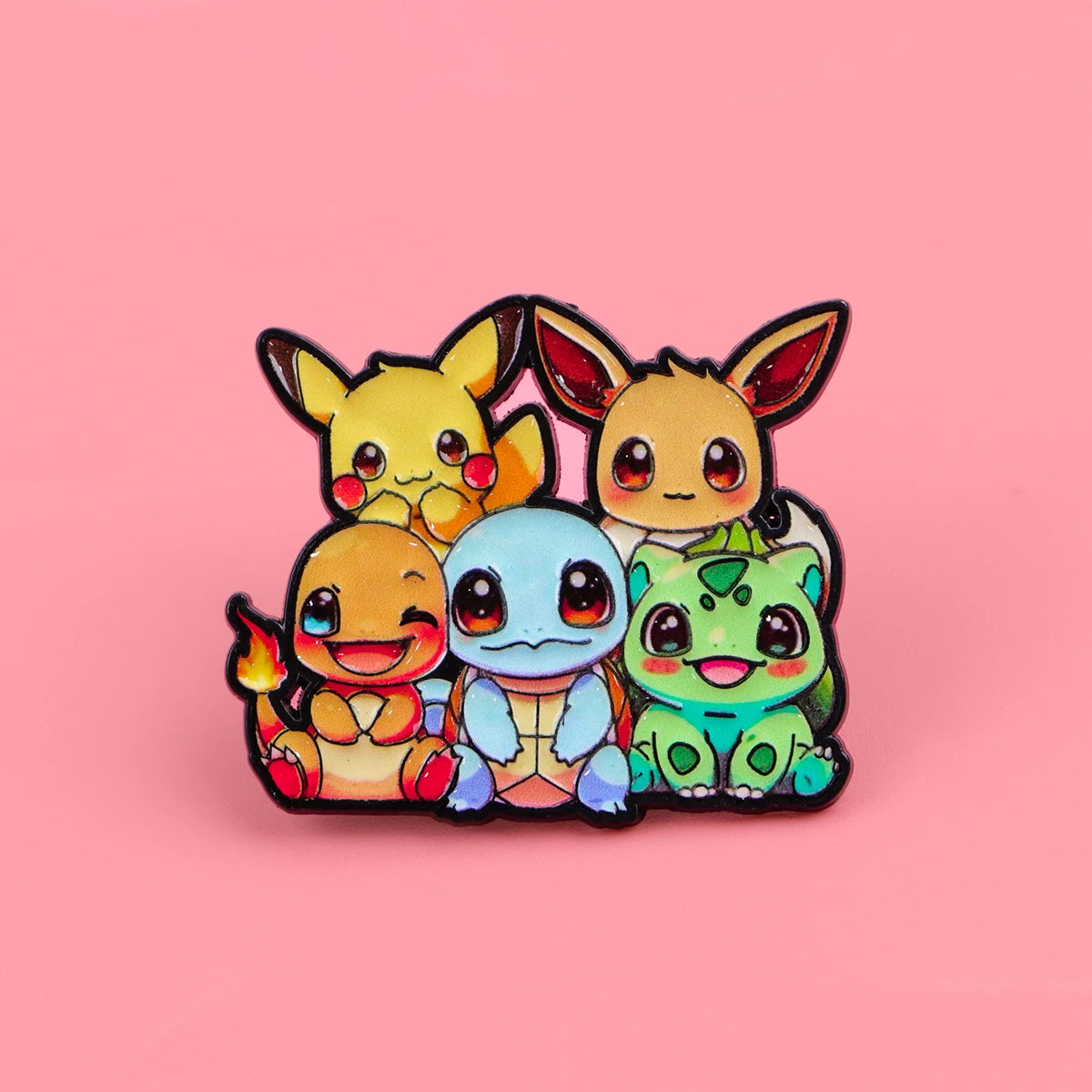 Cute Cartoon Animal Enamel Pins - Anime Figure Brooches for Backpacks, Clothing & Gifts