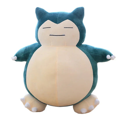30/50cm Pokémon Snorlax Plush Toy — Soft Anime Stuffed Doll, Cartoon Monster Elf, Birthday Gift for Girls