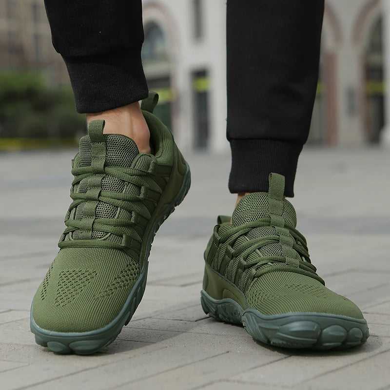 New Plus Size Hiking Shoes – Wide Palm Outdoor Sports & Barefoot Casual Shoes for Couples, Indoor Yoga & Fitness