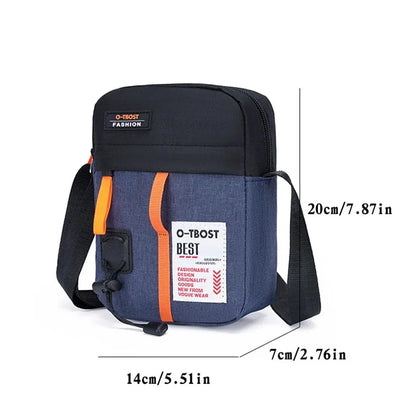 2024 Men's Waterproof Shoulder Bag - Casual Multi-Functional Crossbody Bag for Outdoor Us