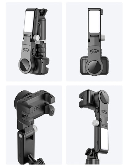 360° Rotation Gimbal Stabilizer & Selfie Stick – Tripod for iPhone & Smartphone Live Photography