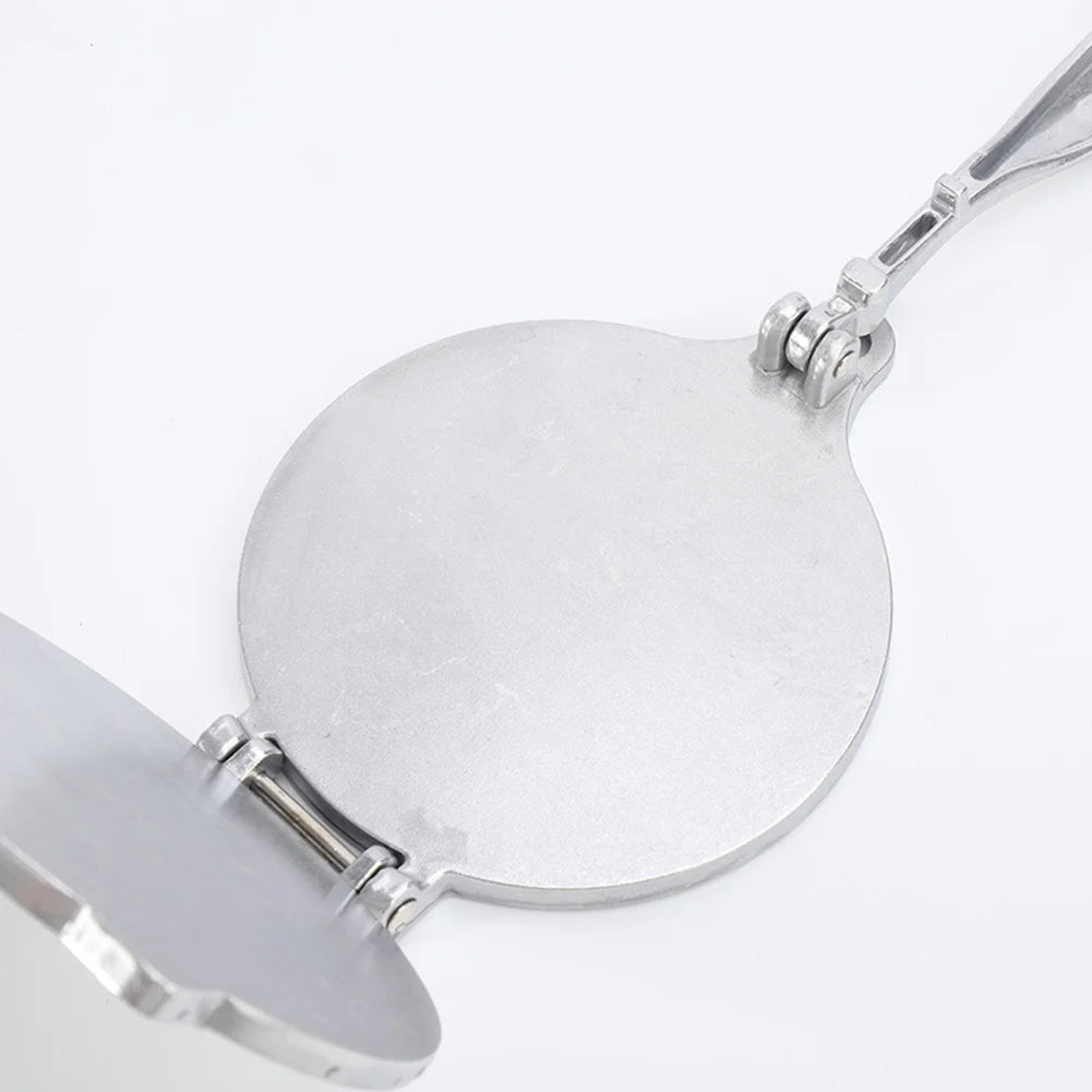 6.3 Inch DIY Manual Tortilla Press - Aluminum Alloy for Homemade Corn Tortillas and Pancakes