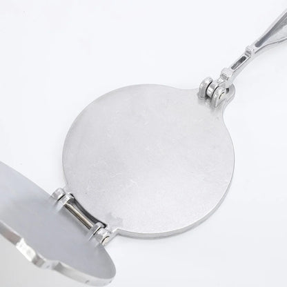 6.3 Inch DIY Manual Tortilla Press - Aluminum Alloy for Homemade Corn Tortillas and Pancakes