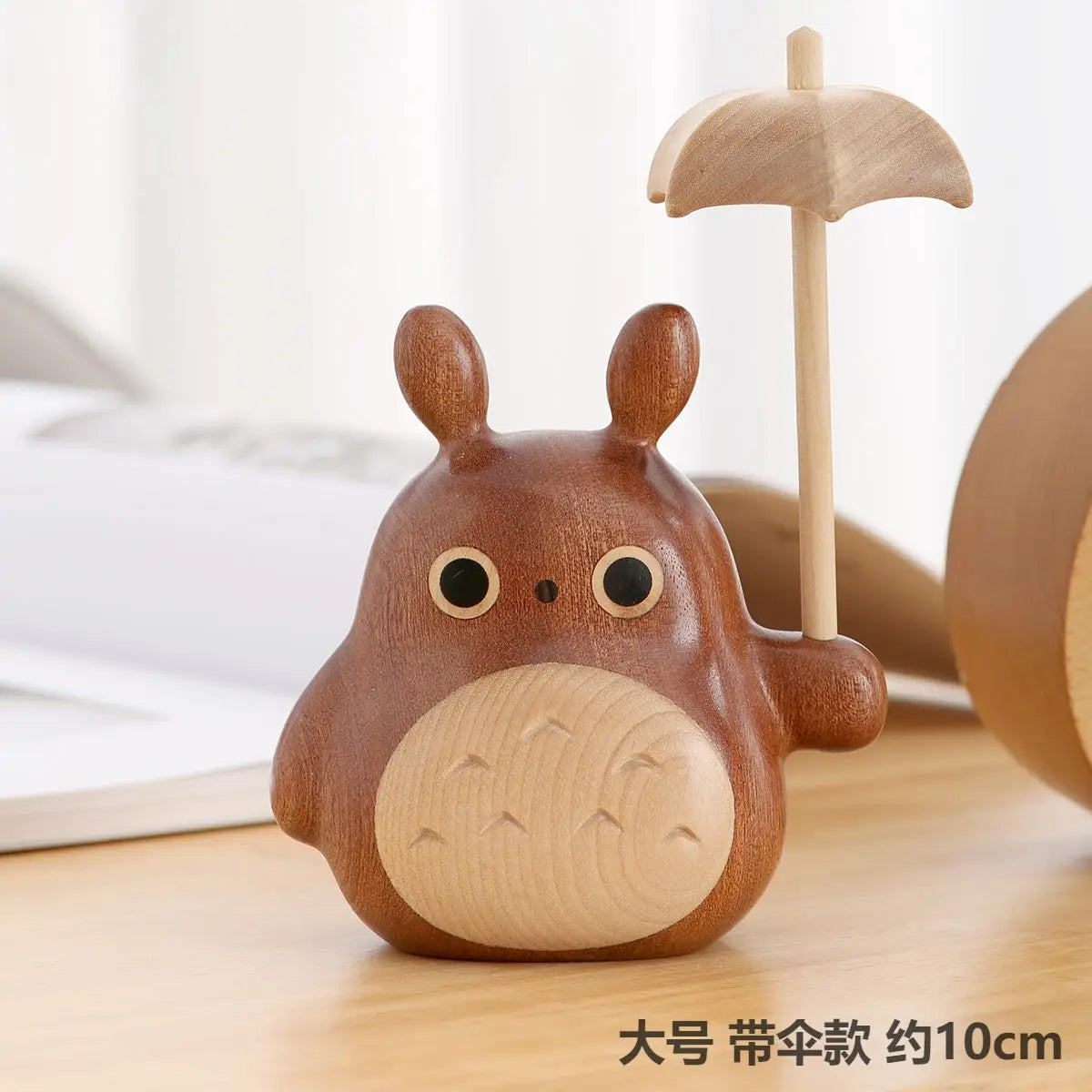 Wooden Wind Chimes with Copper Bells - Totoro Entry Doorbell Pendant, Cute Door Entry Reminder, Home Decor & Housewarming Gift