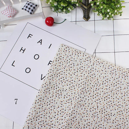 Printed Cotton Fabric Squares 25×25cm — Sewing, Quilting, Patchwork & DIY Handmade Craft Material