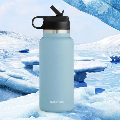 40oz Insulated Water Bottle – Stainless Steel Vacuum Flask, Keeps Drinks Hot & Cold, Flex Cap