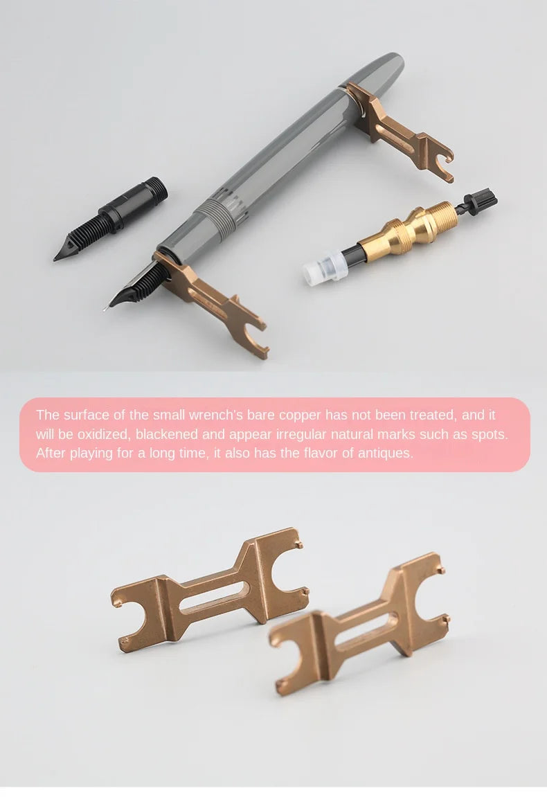 MAJOHN P136 Pen Piston Disassembly Tool — For Repairing & Modifying Pen Tips and BOCK Assembly
