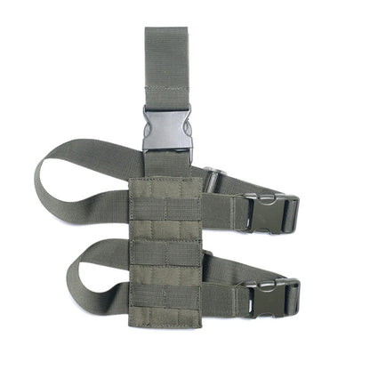 Universal Drop Leg Holster - MOLLE Thigh Platform for Hunting & Paintball with Adjustable Straps
