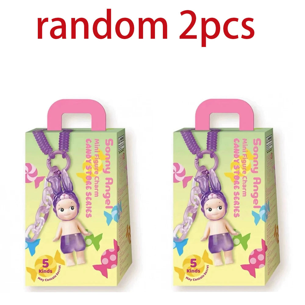 Sonny Angel Candy House Series Blind Box – Cute Doll Keychain Pendant, Handmade Birthday Gift for Girls