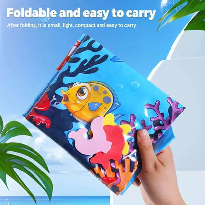 Cats & Dogs Inflatable Water Play Mat — Thickened Sensory Water Bed with Fish for Pet Interactive Fun