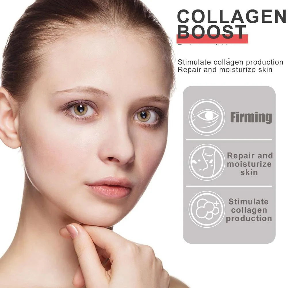 1-2pcs Collagen Boost Firming Face Essence Cream 30ml — Fade Fine Lines, Brighten & Lighten Skin, Moisturizing Serum for Women