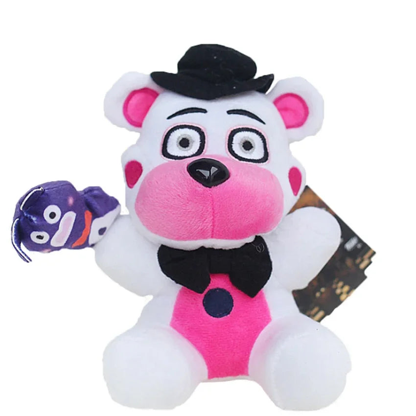 2025 Five Nights at Freddy’s Plush Toys — 18cm Bonnie, Foxy & Freddy Game Dolls for Kids