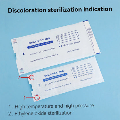MAMBA Disposable Self-Sealing Sterilization Pouches – 10/20PCS Self-Adhesive Clean Bags for Tattoo Supplies