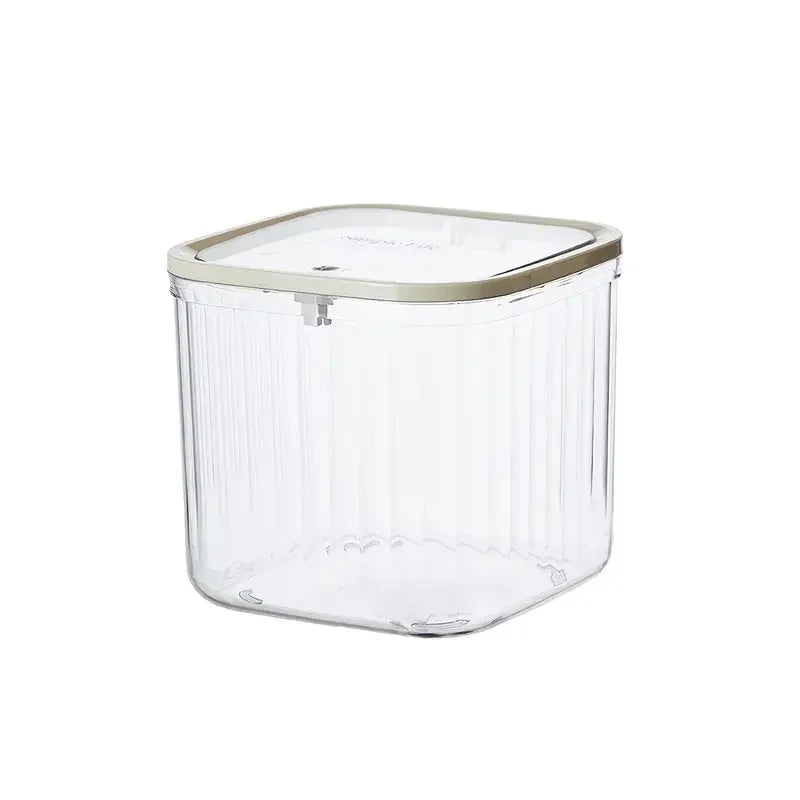 Transparent Mini Desktop Storage Box — Waterproof Pop-Up Cover Organizer for Laundry Detergent, Beads, Powder, Kitchen and Dining Table