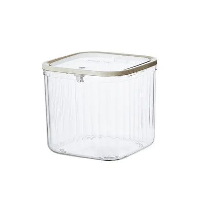 Transparent Mini Desktop Storage Box — Waterproof Pop-Up Cover Organizer for Laundry Detergent, Beads, Powder, Kitchen and Dining Table