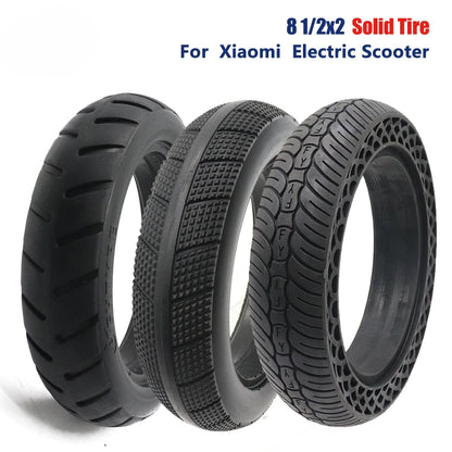 8.5” Solid Rubber Tire for Xiaomi M365/1S/Pro 2 – Electric Scooter Replacement Wheel Tyre