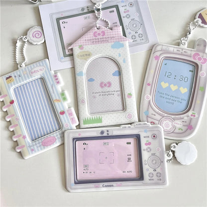 Cute Camera Phone Card Holder - Protective Idol Photocard Sleeve & Collectible Gift