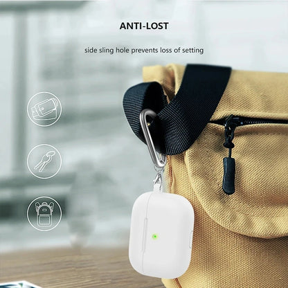 AirPods Pro 3 Silicone Case - Protective Bluetooth Earphone Cover for Apple AirPods Pro 3