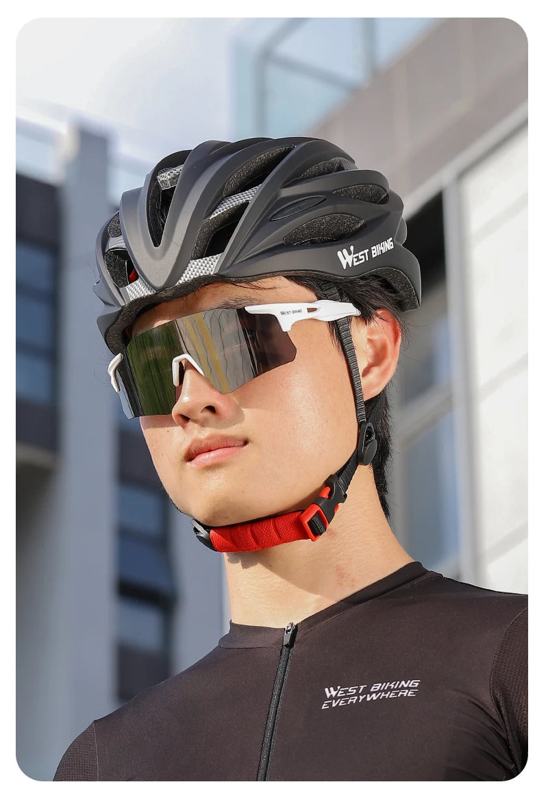 WEST BIKING Ultralight Cycling Helmet - Integrated Molding MTB & Road Bike Helmet for Men & Women