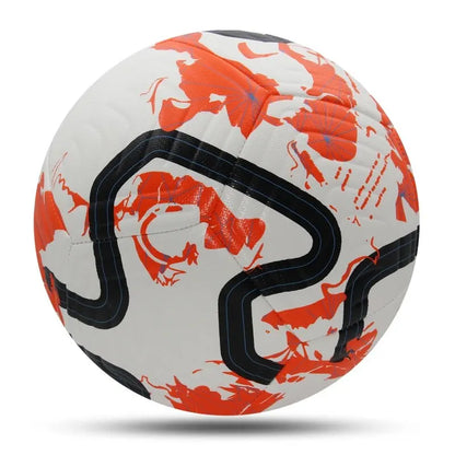 Size 5 Soccer Ball - Machine-Stitched PU Material for Outdoor Matches, Football Training, and Sports Leagues