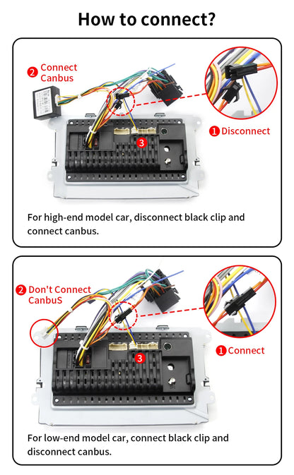GRANDnavi Android 13 Car Radio GPS - 2Din Multimedia Player for VW, Skoda Octavia, Golf 5/6, Passat B6, Polo, Jetta